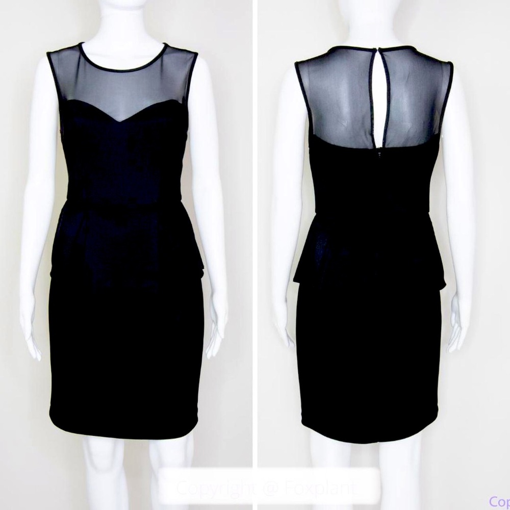 Bisou bisou black dress